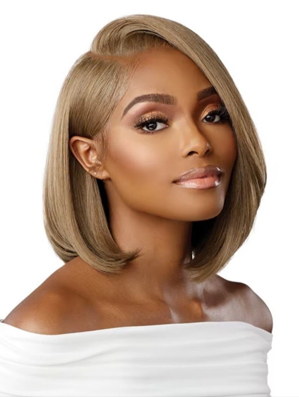 Sensationnel HD Lace Front Wig Glueless BareLace 13X6 Unit 3 - Light Ash Brown